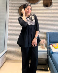 Our elegant designer printed Cord set