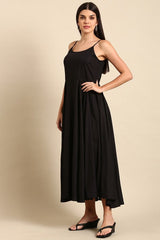 Our elegant black bold co-ord set with shrugs - Vastra Gehna