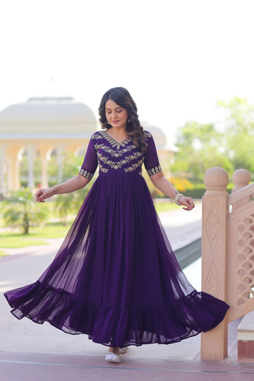 READYMADE DESIGNER GOWN - Vastra Gehna