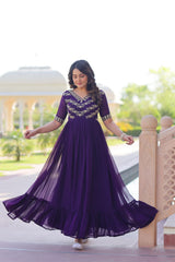 READYMADE DESIGNER GOWN - Vastra Gehna