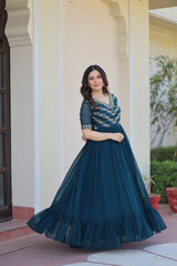 READYMADE DESIGNER GOWN - Vastra Gehna