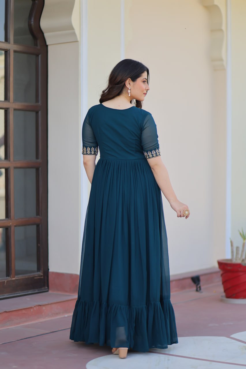 READYMADE DESIGNER GOWN - Vastra Gehna