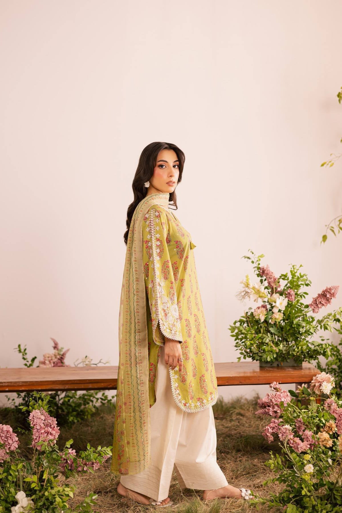 FANCY DUPPATA AND EMBROIDERY WORK - Vastra Gehna