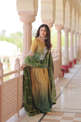 shine Rich Beads Embroidered - Vastra Gehna