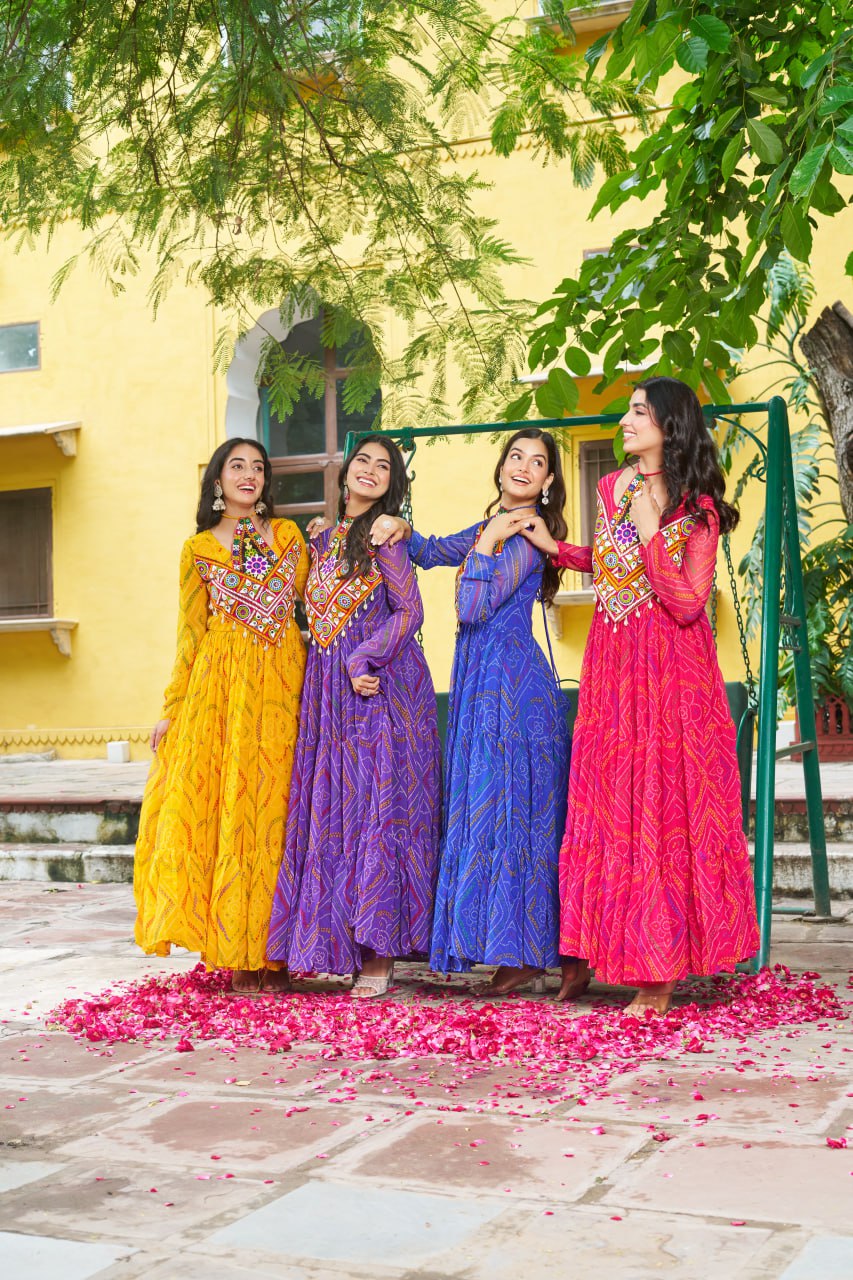 NAVRATRI DANDIYA DESIGNER VASTRA - Vastra Gehna