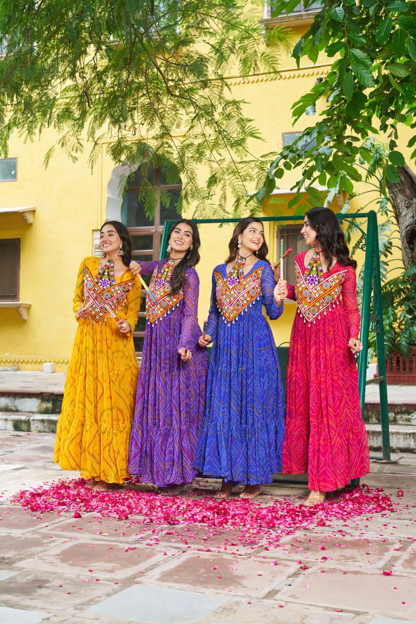 NAVRATRI DANDIYA DESIGNER VASTRA - Vastra Gehna