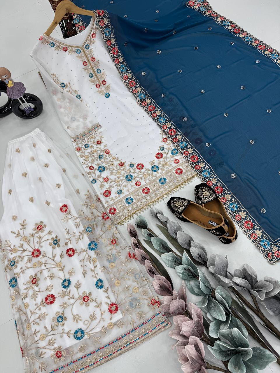 PARTY WEAR 3 PIS SUIT COLLECTION - Vastra Gehna