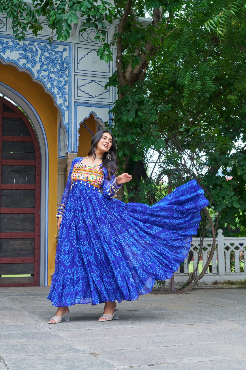 NAVRATRI DANDIYA DESIGNER VASTRA - Vastra Gehna