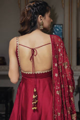 Heavy Faux Georgette Designer Look Gown - Vastra Gehna