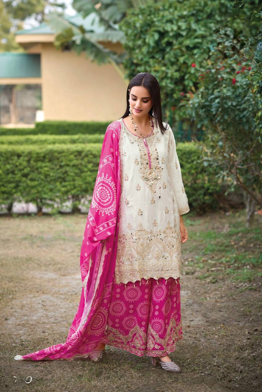 PARTY WEAR SPACIAL SHARARA SET - Vastra Gehna