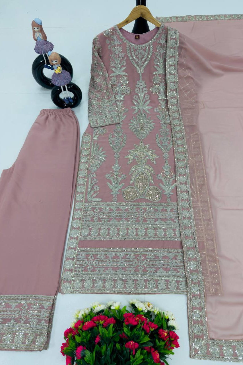 : EMBROIDERY SEQUENCES WORK * - Vastra Gehna