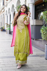 FABRICS : HEAVY VICHITRA SILK - Vastra Gehna