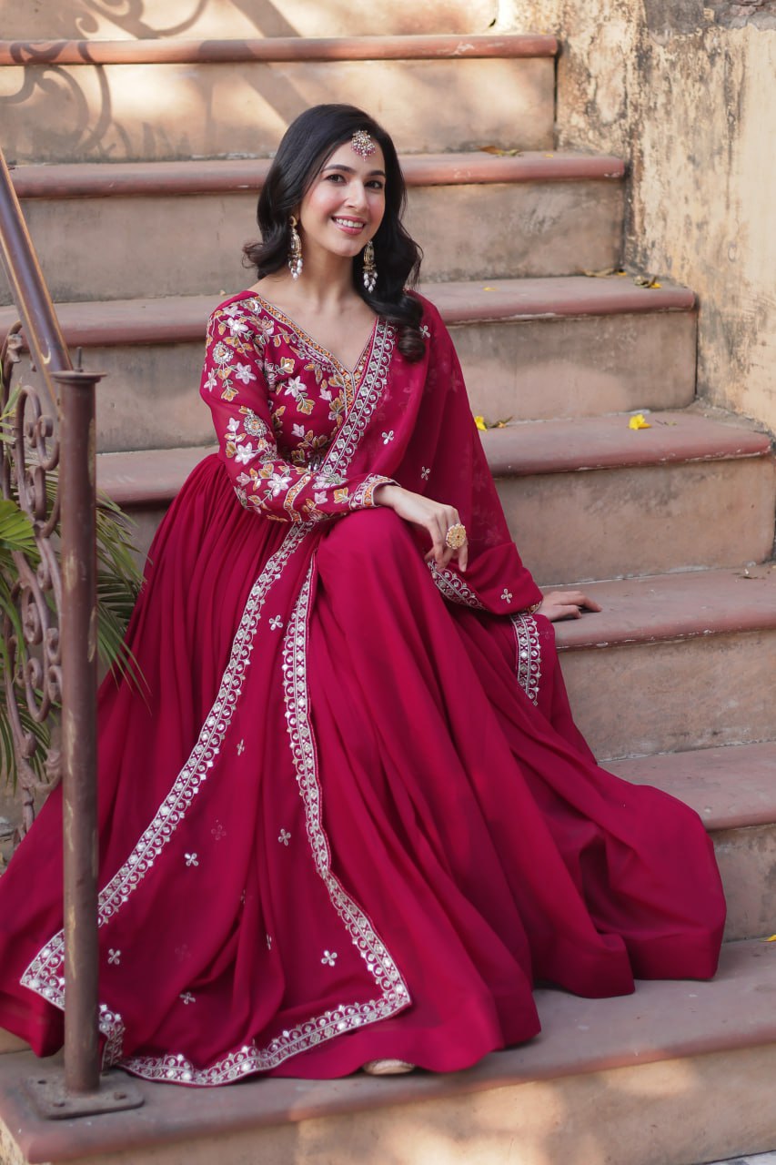 PREMIUM DESIGNER READYMADE GOWN COLLECTIONS - Vastra Gehna
