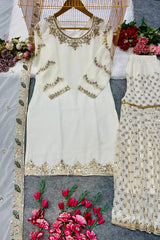 WITH FANCY DUPPATA WITH EMBROIDERY WORK*✅ - Vastra Gehna