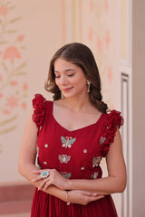 Faux Blooming DESIGNER GOWN - Vastra Gehna