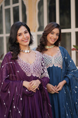 PREMIUM DESIGNER READYMADE GOWN COLLECTIONS. (Copy) - Vastra Gehna