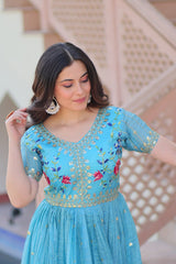 Gold Crush DESIGNER GOWN - Vastra Gehna