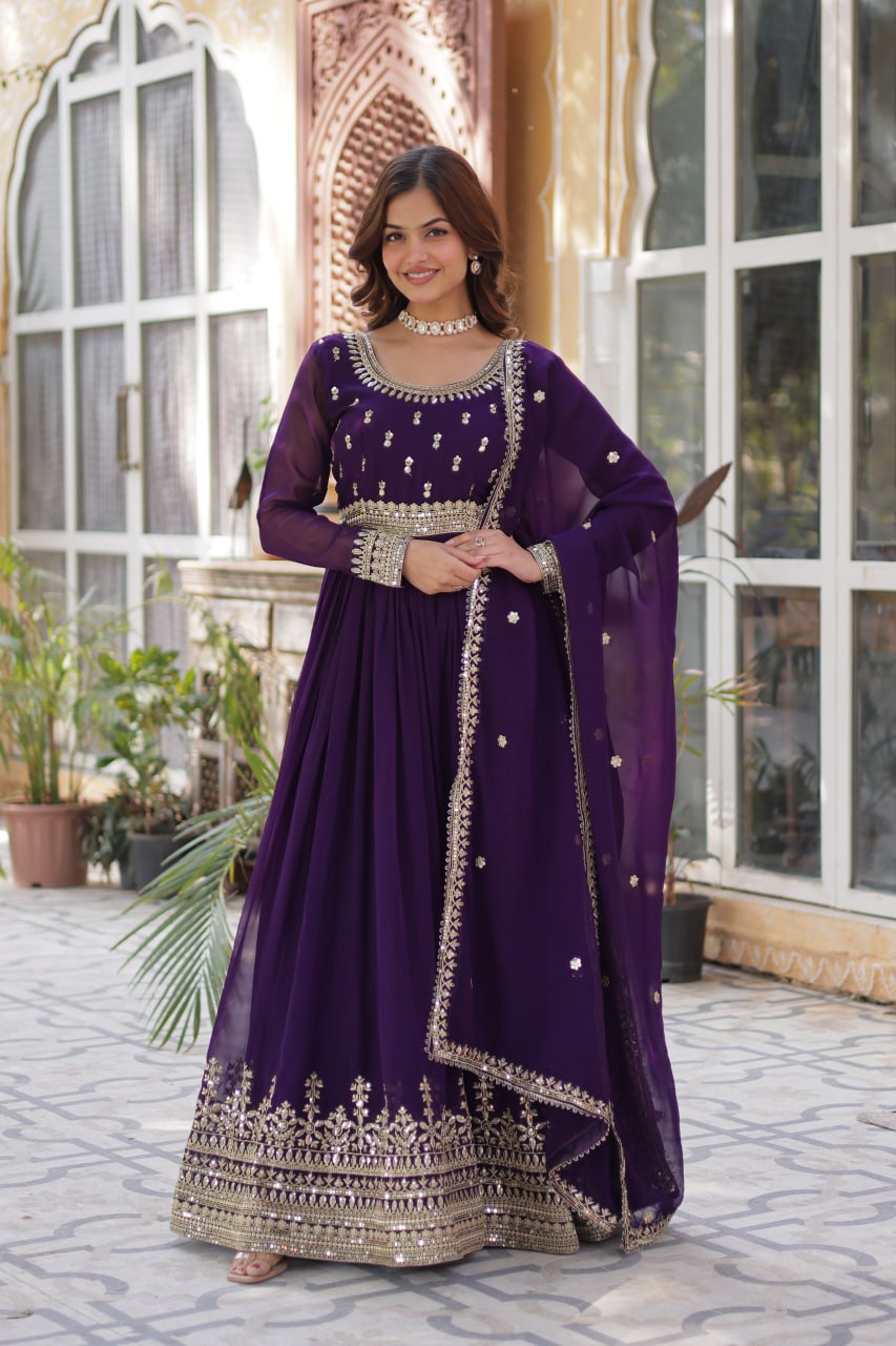 PREMIUM DESIGNER READYMADE GOWN COLLECTIONS. - Vastra Gehna