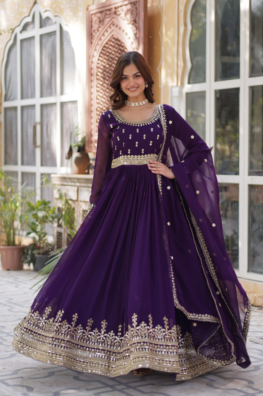 PREMIUM DESIGNER READYMADE GOWN COLLECTIONS. - Vastra Gehna