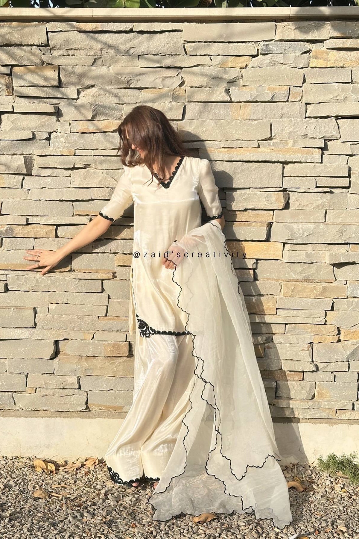 FANCY DUPPATA AND EMBROIDERY WORK - Vastra Gehna