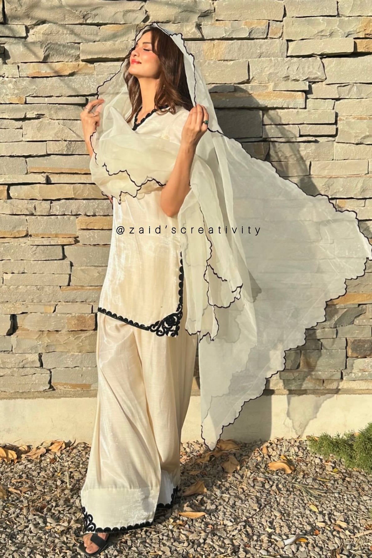 FANCY DUPPATA AND EMBROIDERY WORK - Vastra Gehna