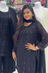 NEW ĐĚSIGNER PARTY WEAR TOP AND PLAZZO. (Copy) - Vastra Gehna