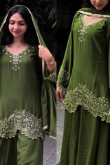 Heavy Faux Georgette - Vastra Gehna