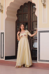 Beads Embroidered DESIGNER GOWN - Vastra Gehna