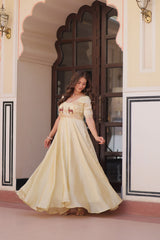 Beads Embroidered DESIGNER GOWN - Vastra Gehna