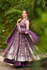 Crunchy Silk with Elastic - Vastra Gehna