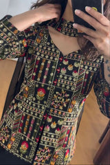 New Party Wear Look Jacket And Plazzo With Duppata - Vastra Gehna