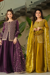 Fendy with Rich Beads Embroidered work - Vastra Gehna