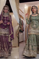 NEW ĐĚSIGNER PARTY WEAR TOP AND PLAZZO. - Vastra Gehna