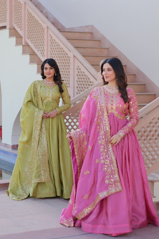 Allure of Trending Gown - Vastra Gehna