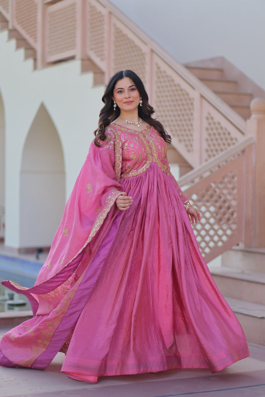 Allure of Trending Gown - Vastra Gehna