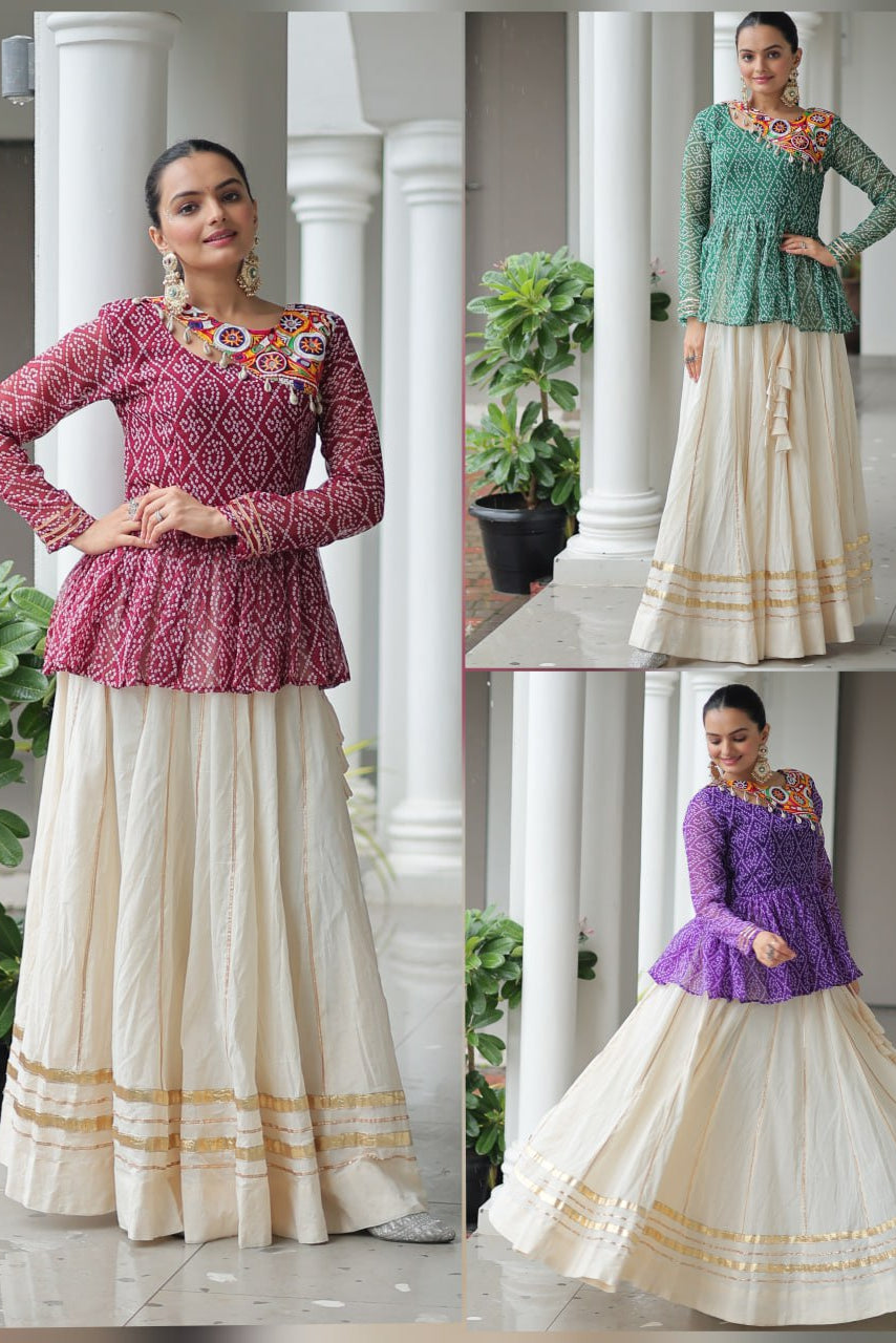 NAVRATRI LEHENGA CHOLI - Vastra Gehna