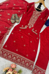 EMBROIDERY WITH 5 MM SEQUENCE WORK*✅ - Vastra Gehna