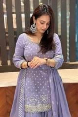 DESIGNER 3 PIS SUIT PARTY WEAR - Vastra Gehna