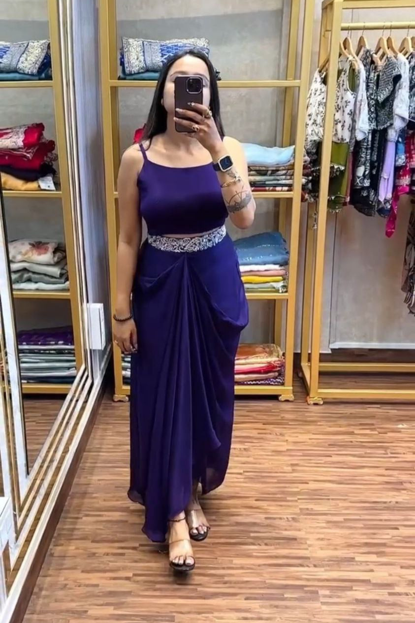 Trending Party Wear Koti with Lehenga - Vastra Gehna