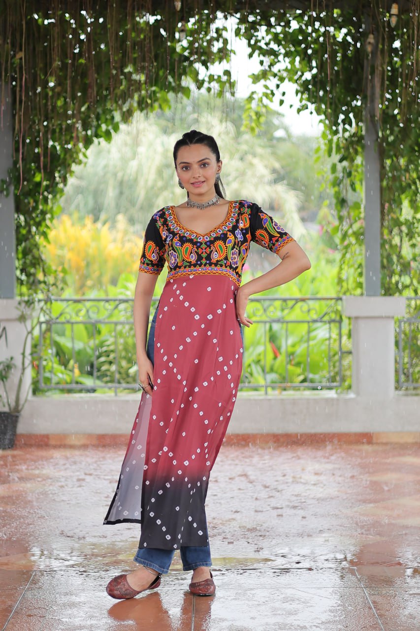 DANDIYA DESIGNER KURTA - Vastra Gehna