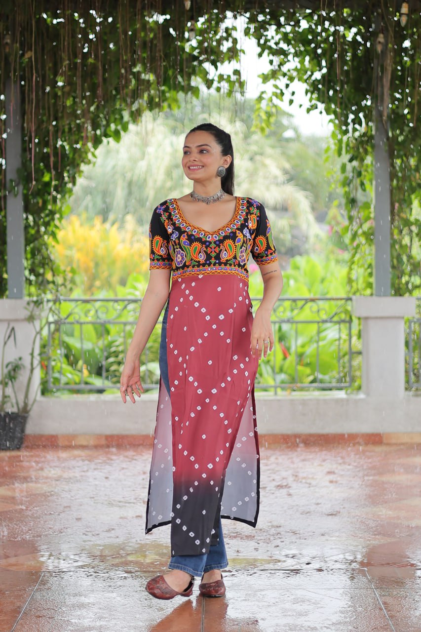 DANDIYA DESIGNER KURTA - Vastra Gehna