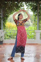 DANDIYA DESIGNER KURTA - Vastra Gehna