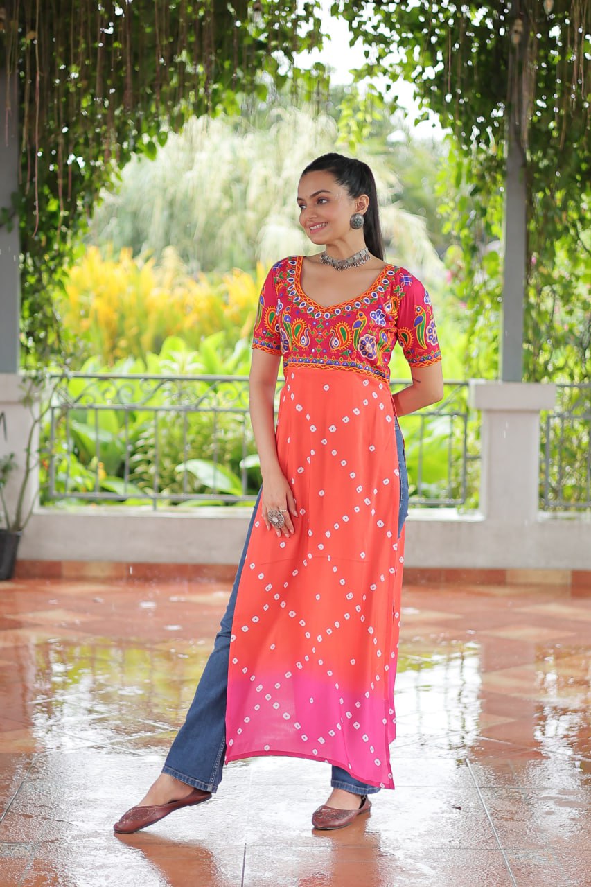 DANDIYA DESIGNER KURTA - Vastra Gehna