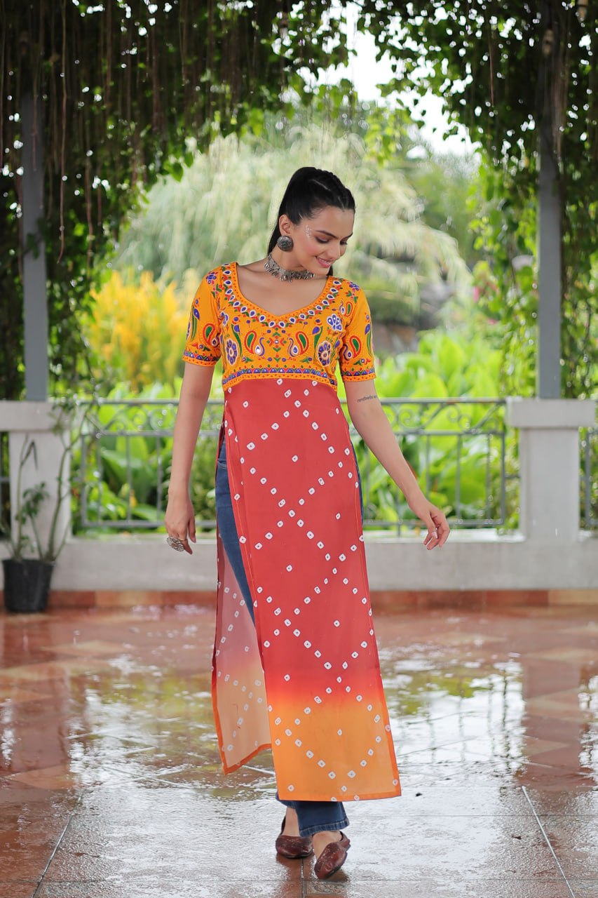 DANDIYA DESIGNER KURTA - Vastra Gehna