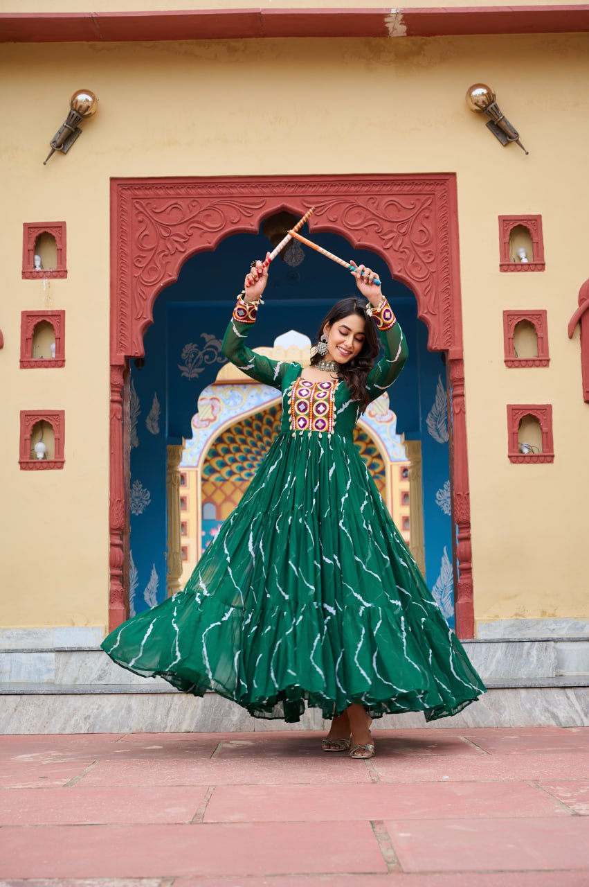 NAVRATRI DANDIYA VASTRA LEHERIYA - Vastra Gehna