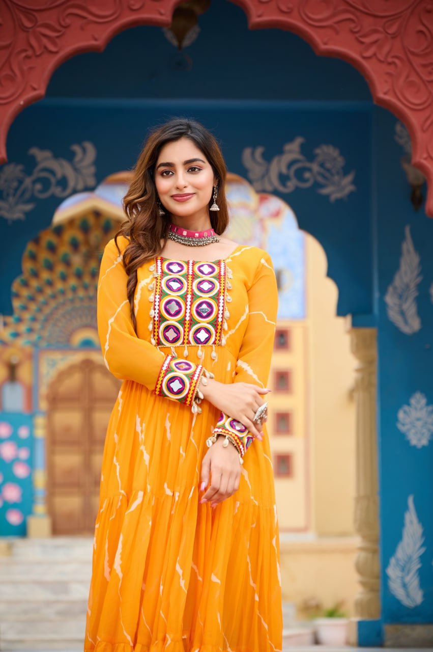 NAVRATRI DANDIYA VASTRA LEHERIYA - Vastra Gehna