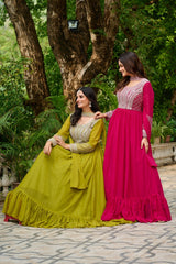 DESIGNER READYMADE GOWN - Vastra Gehna