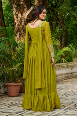 DESIGNER READYMADE GOWN - Vastra Gehna