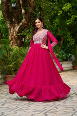 DESIGNER READYMADE GOWN - Vastra Gehna