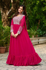 DESIGNER READYMADE GOWN - Vastra Gehna